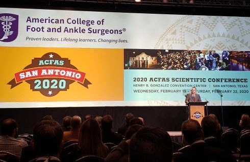 podiatrist dr alan macgill speaker at 2020 ACFAS Scientific Conference